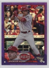 2023 Topps Chrome Logofractor Edition Purple Refractor /250 Spencer Steer 1f5h