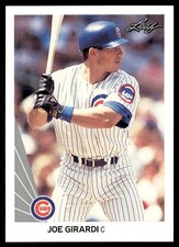 1990 Leaf Joe Girardi Chicago Cubs #289