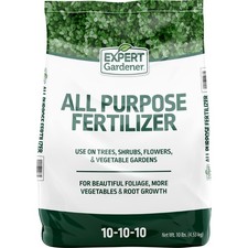 All Purpose Plant Fertilizer, 10-10-10 Fertilizer, 10 lb. 2.24 per gallon
