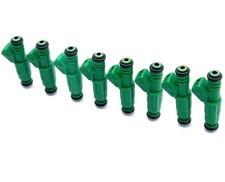 Set8 42lb Fuel Injectors For Gm Lt1 Ls1 Ls6 Mustang Sohc Dohc V8 440cc Ev1
