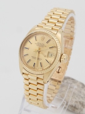 Rolex Datejust Lady 6917 26mm 18kt Gold 1978- Top Zustand