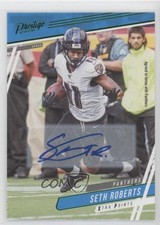 2020 Panini Prestige Xtra Points Green Signatures Seth Roberts #151 Auto 07sf