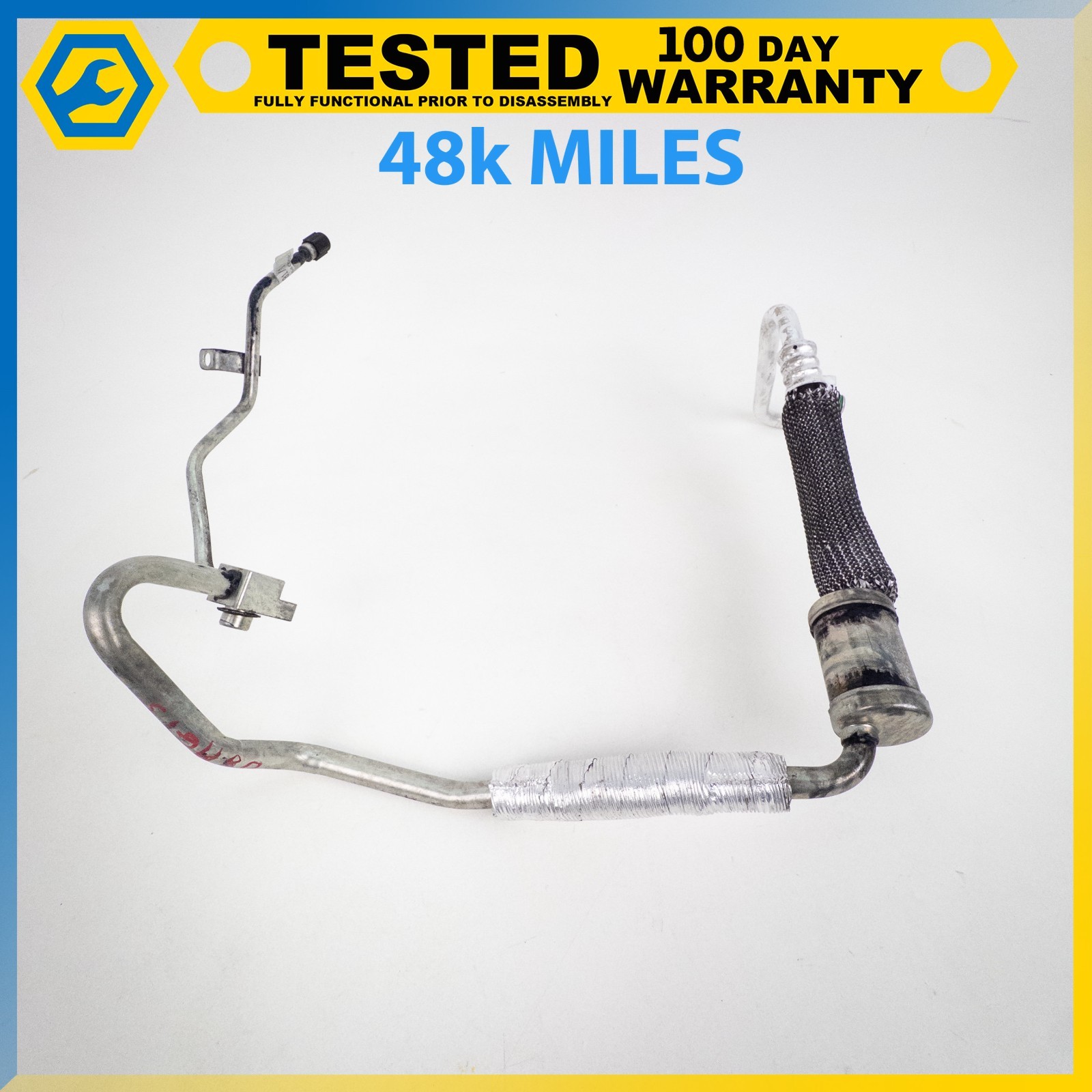 08-19 MASERATI GRANTURISMO AC A/C AIR CONDITIONING HOSE PIPE LINE ASSEMBLY OEM
