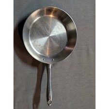 T-fal 10.5 Inch Stainless Steel Induction Frying Pan Skillet Silver Heavy Bottom