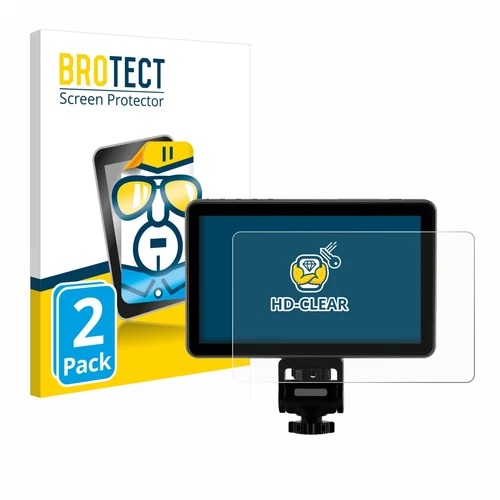 2x Film Protection Ecran pour Rollei Viltrox DC-X3 6" Clair Protecteur