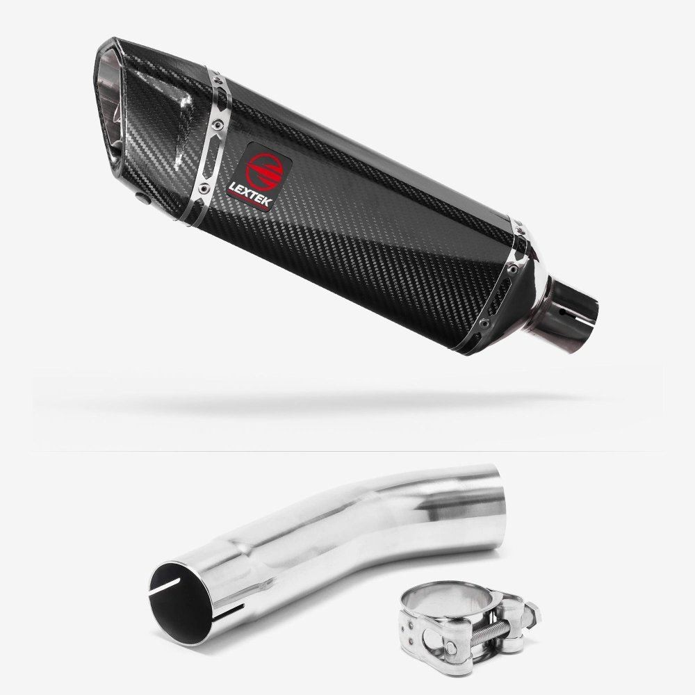 Lextek SP9C Exhaust 300mm with Link Pipe for Suzuki GSXR 600/750 (11- )