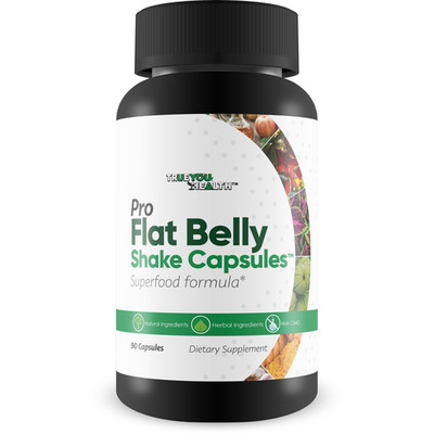 Pro Flat Belly Shake Capsules - Gut Cleanse to Help Reduce Bloating - Cleansing