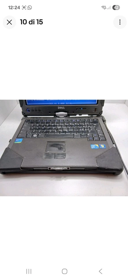 Dell Latitude XT2 XFR P05S Core2Duo U9600 1,6 GHz 3 GB RAM + adattatore - Immagine 2 di 4
