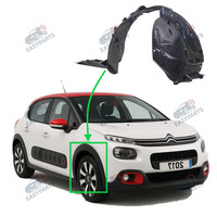 Radlauf StoßStange Locaro Vorne Rechts FüR Citroen C3 Ab 2016