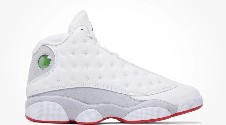 Air Jordan 13 Retro 'White Wolf Grey' 414571-160 Talla 13 Totalmente Nuevo Foto 2 de 4