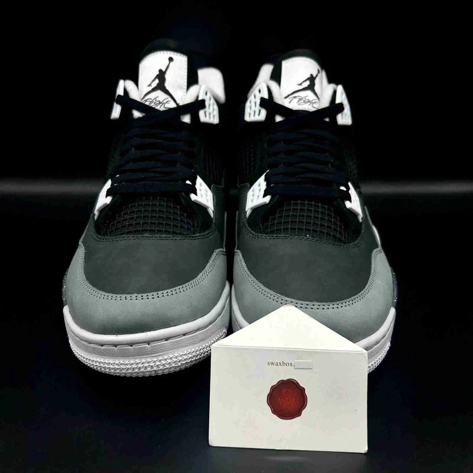 Air Jordan 4 Retro Fear 2024 FQ8138-002 Masculino Tamanho - Imagem 3 de 4