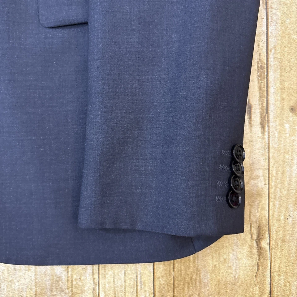 Express Photographer Slim Fit Suit Light Gray 36S 32W 29I - Image 4 of 4