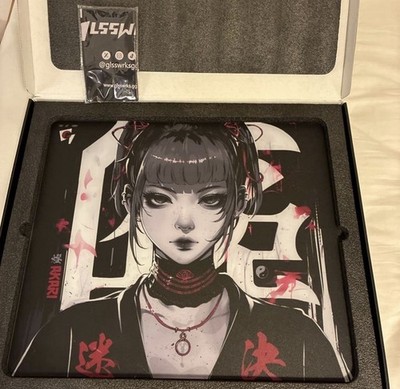 GLSSWRKS Akari Premium Glass Mousepad Gaming Mousepad NEW | eBay