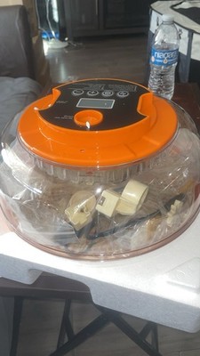 18 Egg Incubator with Auto Turning, Humidity Control, Candler Light for Farm