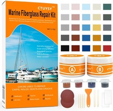 Fiberglass Boat Repair Kit,Marine Kit for Hull Color...