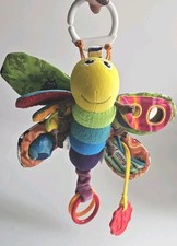 Lamaze Firefly Butterfly Infant Baby Stroller Rattle Crinkle Hang Toy Teether Lamaze Firefly Butterfly Infant Baby Stroller Rattle Crinkle Hang Toy Teether