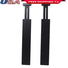 Adjustable Bamboo Drawer Dividers Non-Slip Organizers Home Storage 2 Pack New