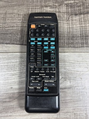 Harman Kardon Remote Control AVR 3600 CD Tuner Tape VCR TV Surround, Tested