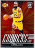 LeBron James 2024-25 Panini Donruss Optic Express Lane Base 2 Los Angeles Lakers