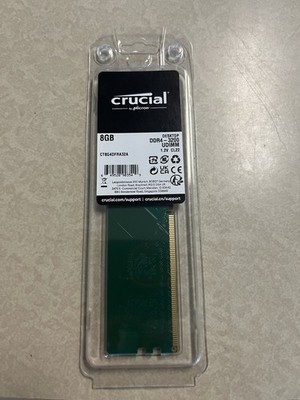 Crucial 8GB DDR4 3200 MHz PC4-25600 DIMM 240-Pin Desktop Memory RAM CT8G4DFRA32A