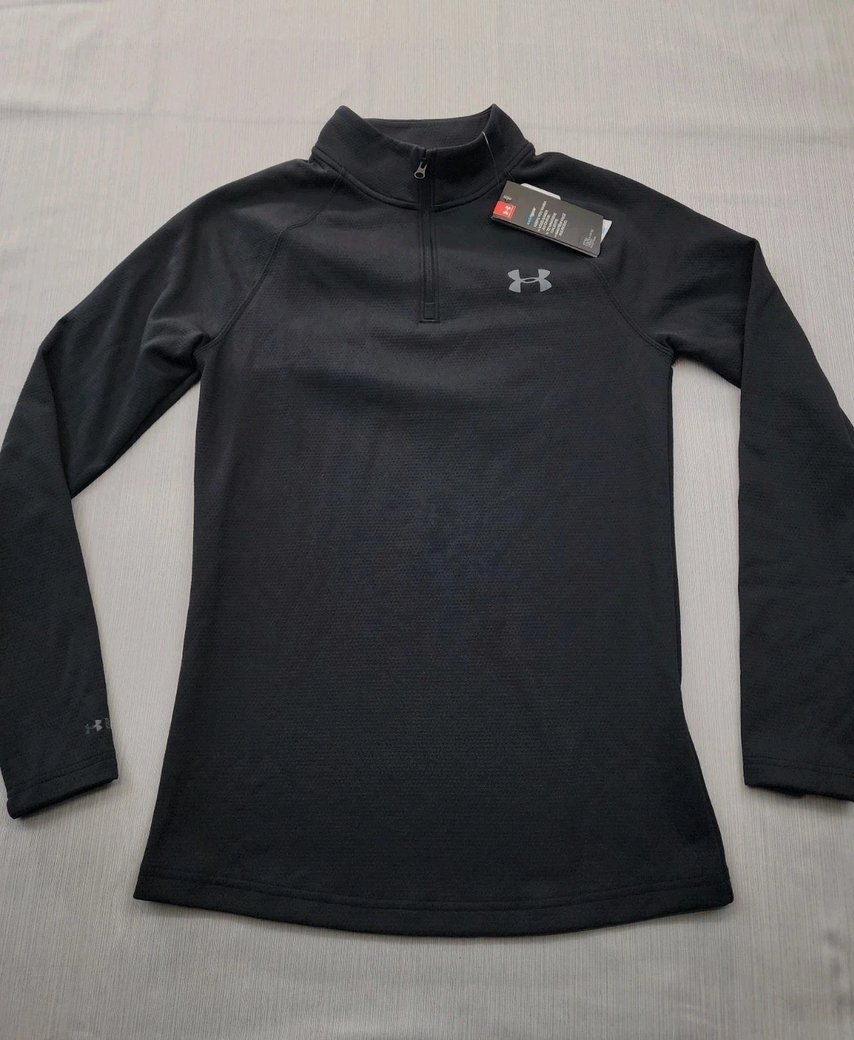New Mens Under Armour ColdGear Base 4.0 1/4 Zip Baselayer Shirt Size Small $90