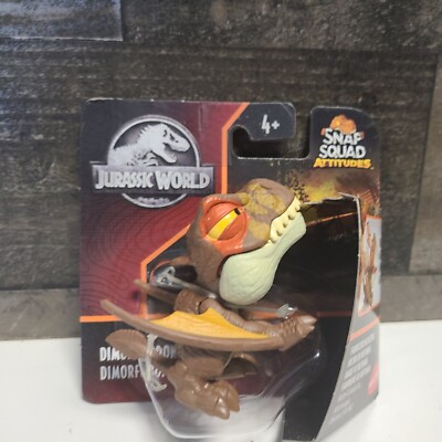 Dimorphodon Jurassic World Snap Squad Attitudes 2'' Figure toy Mancave Game Room