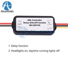 Drl Led Daytime Running Light Automatic Onoff Harness Switch Controller Module