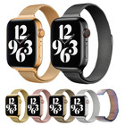 Milanese Magnetic Loop Band Slim Strap For Apple Watch Series 9 8 7 6 5 4 3 2 SE