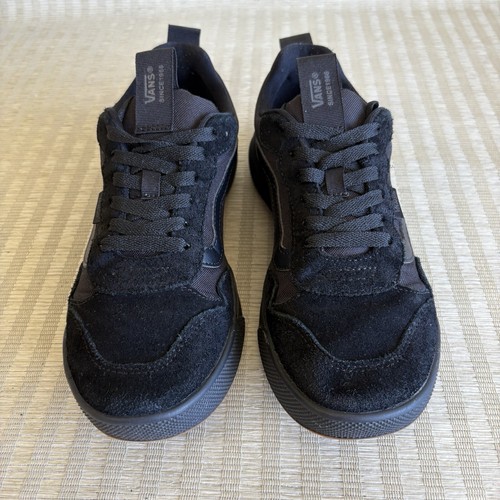 Vans Range EXP Skate Shoes Mens Size 7.5 Black Gum Suede Canvas Sneakers - Picture 3 of 20