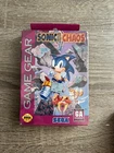 Sonic Chaos (Sega Game Gear, 1993) - Rare First Print, GA Rating - SEALED