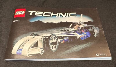 LEGO Technic Record Breaker Dragster Car Drag Racer Complete Set