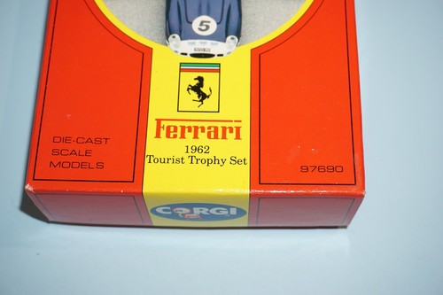 Corgi 1/43 Scale Diecast 97690 - Ferrari 1962 Touris Trophy 3 Piece Set Limited - Picture 4 of 7