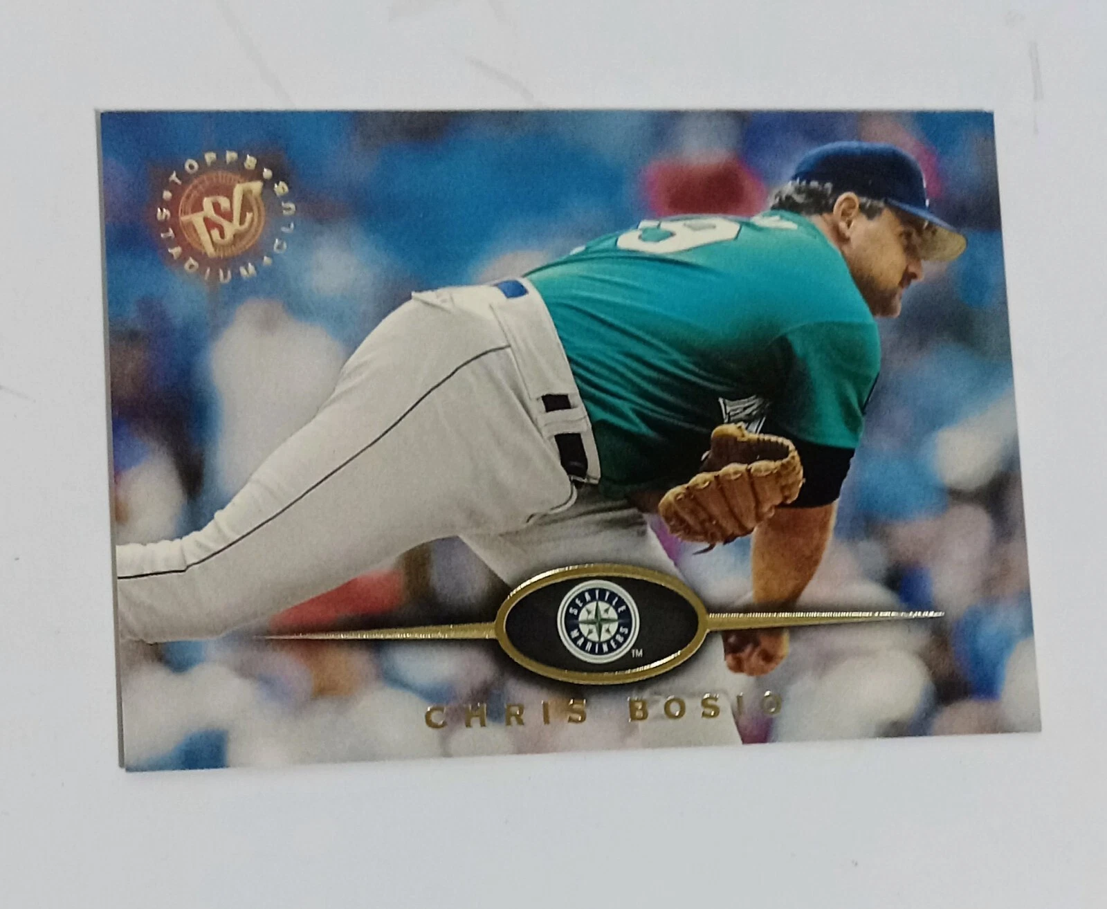 Chris Bosio trading card