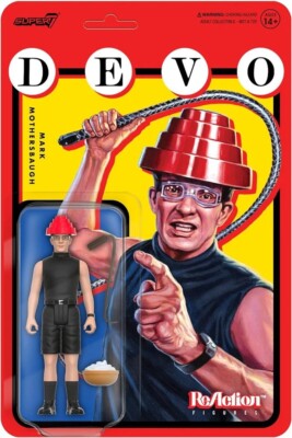 Devo ReAction Mark Mothersbaugh Action Figure [Whip It] NEW/SEALED