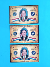 3 2009 EXECUTIVE TRADING CARDS JOHN YARMUTH #KY3R KENTUCKY DEMOCRATIC REP