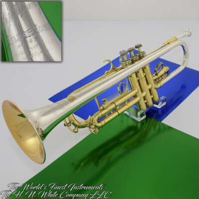Vintage King H. N. White Super 20 Symphony Silversonic Trumpet