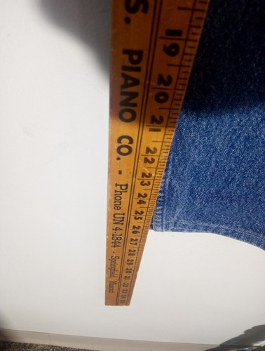 Lawman Jeans Woman's Size 7 Button Fly Blue Denim - Picture 12 of 12