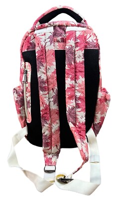 LUG Hopper Pink/Purple Leaf Extremely Convenient Backpack  display picture 3