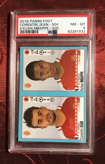 Kylian Mbappé 2016 Panini Foot sticker
