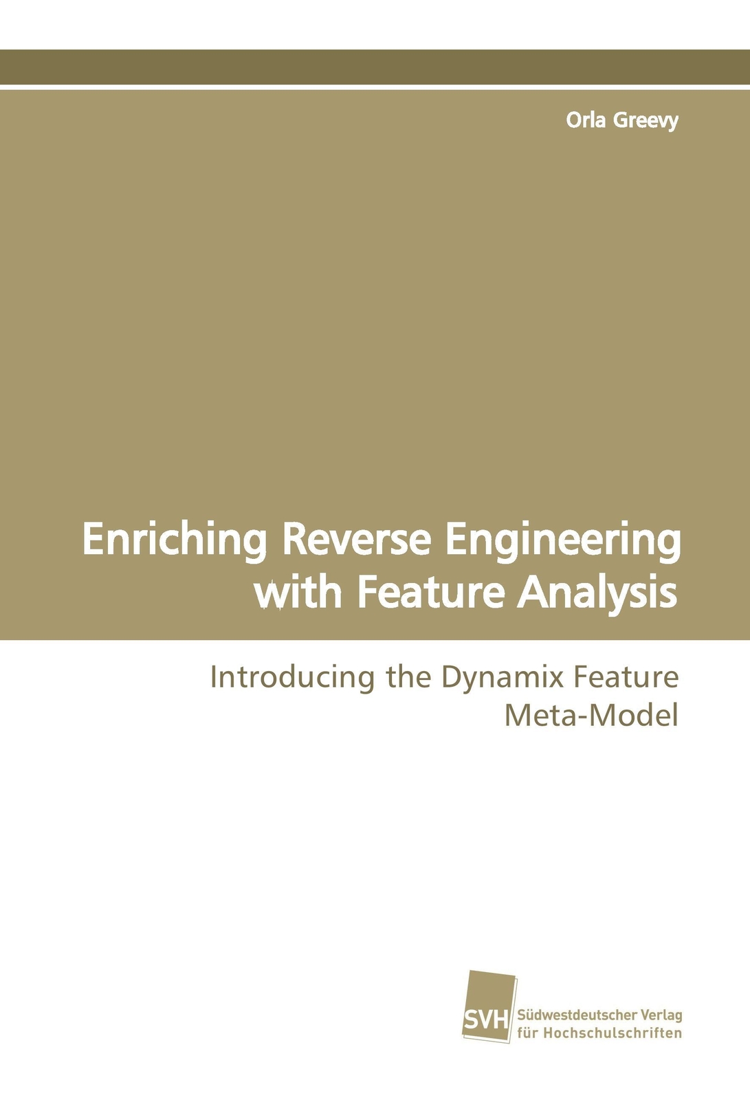 Thumbnail - Orla Greevy | Enriching Reverse Engineering With Feature Analysis |