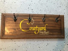 American Furniture Style Mark Courtyard Collection Wall Coat Hanger