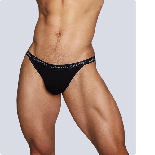 Mens High Cut Sport Underwear Sexy Low-rise Pouch Tanga Hombre Briefs Underpants