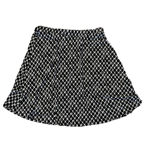 Jupe Femme Gilli Taille M - Imprimé Floral Genou - Coupe A - Ceinture élastique - Polyester Léger - Occasion Très Bon état