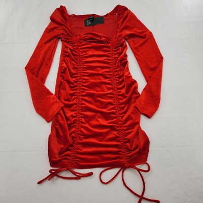 mini red backless dress Red Boat Neck Backless Mini Dress