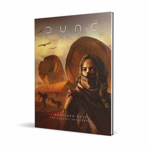 Dune RPG: Приключения в Империи: Песок и пыль Книга в твердом переплете MUH 052176