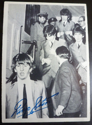 1964 O-Pee-Chee Beatles B&W 2nd Series #113, VG/EX John, Paul, George & Ringo