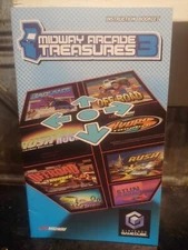 MIDWAY ARCADE TREASURES 3 Nintendo GameCube Original Game Instruction Booklet