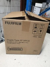 Genuine FujiFilm / Xerox CWAA0677 Staple Type XF 4 Pack and Waste Container