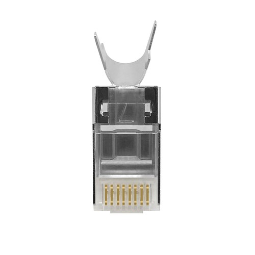 40x Netzwerkstecker RJ45 Stecker für Cat 6a 7 8 Verlegekabel Knickschutz AWG23 - Afbeelding 5 van 6