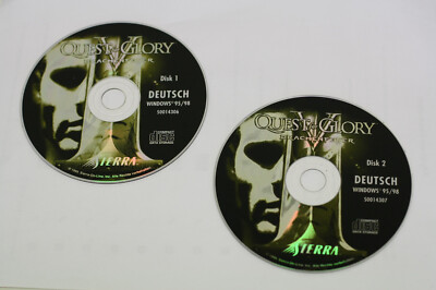 Quest For Glory V -Drachenfeuer    (PC-CD) nur die CDs